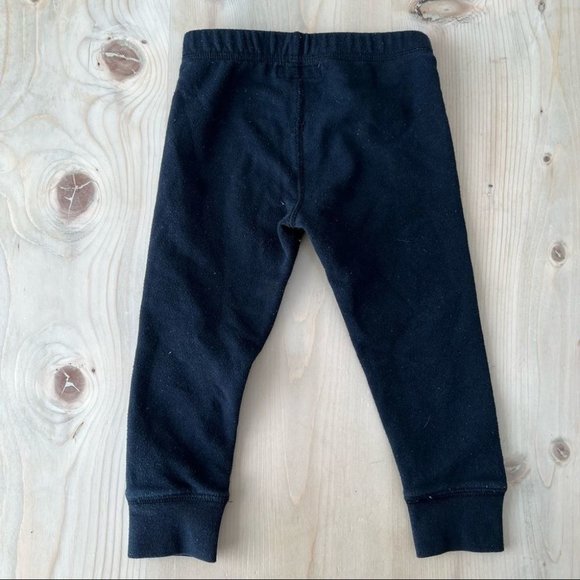 Roots Toddler Skinny Jogger Sweat Pants Black 2T - Picture 4 of 6